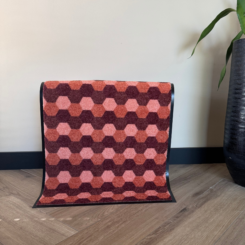 Hexa Brown - Custom Size